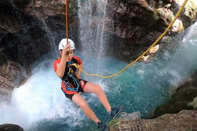 Canyoning in the water – Kourtaliotiko Gorge