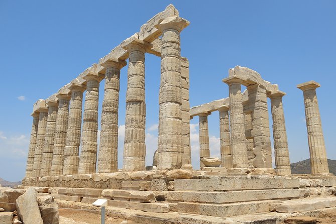 Cape Sounio Temple of Poseidon Half Day Private Tour - Reaching the Temple of Poseidon at Cape Sounio