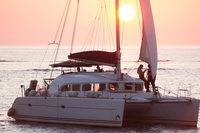 Catamaran Day & Sunset Cruises with meals Drinks and transportation - The crew and the small-group advantage