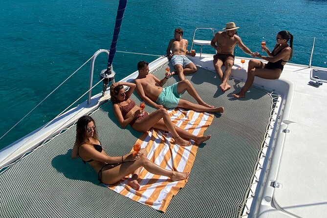 Catamaran Full-Day of Milos and Poliegos With Lunch & BBQ - Poliegos and the Blue Water of Galazia Nera
