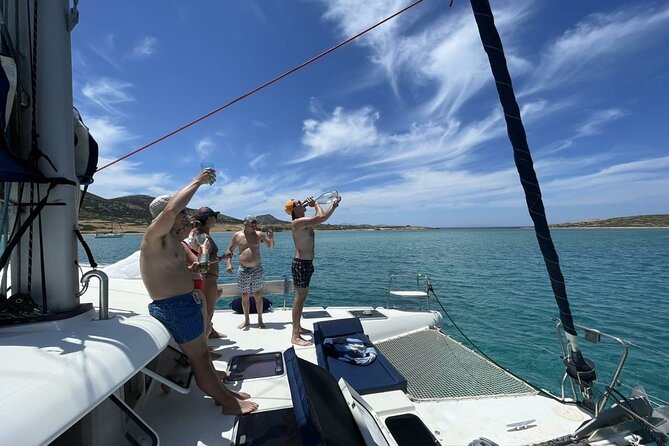 Catamaran Semi Cruise Paros Antiparos includes Food and Drinks - Key things to know before you sail