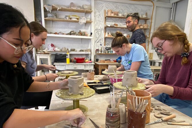 Ceramic and Pottery Creative Workshop with Two Local Artists - Starting with clay near central Athens