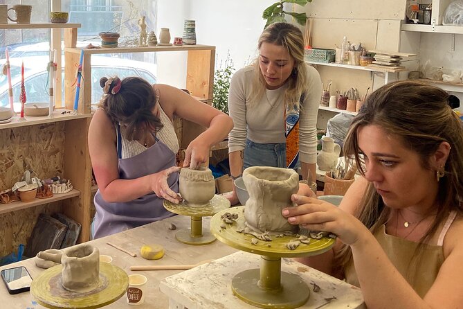 Ceramic and Pottery Creative Workshop with Two Local Artists - The key detail: your pottery is not finished at two hours