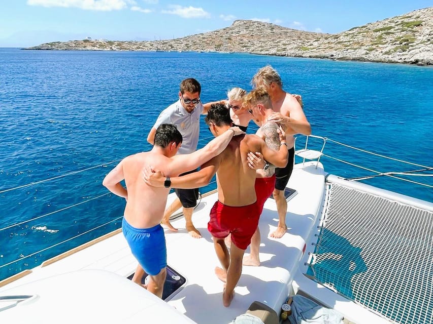Chania: Afternoon Catamaran trip - Dinner, Drinks & Sunset - Practical details that make the day easier