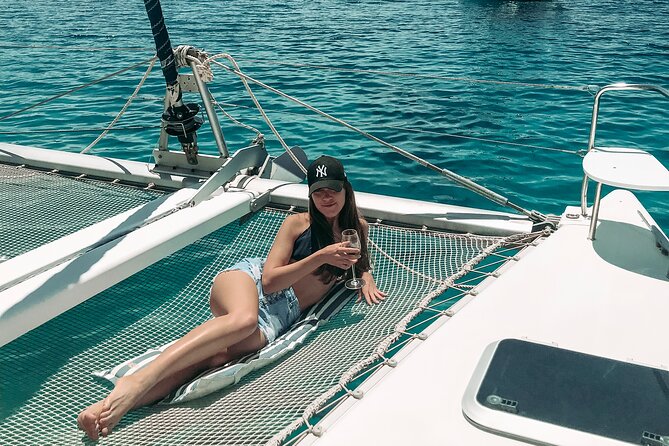 Chania: Afternoon Catamaran trip - Dinner, Drinks & Sunset - The crew sets the tone