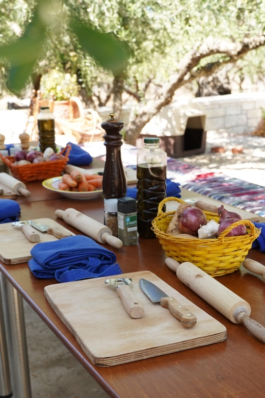 Chania: Authentic Cooking Class - Greek coffee, homemade treats, and the menu