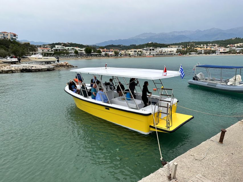 Chania: Boat Trip with Guided Snorkeling & Stand-Up Paddling - What happens on the three-hour cruise
