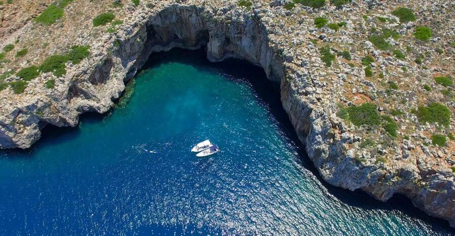 Chania: Boat Trip with Guided Snorkeling & Stand-Up Paddling - Optional Yamaha sea scooters