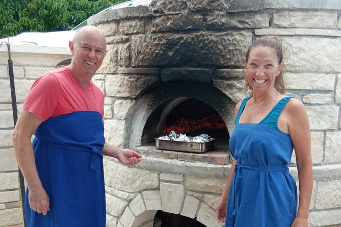 Chania Cooking Class-The Authentic Enjoy traditional Cretan meal - A welcoming start with coffee, cookies, and Cretan context