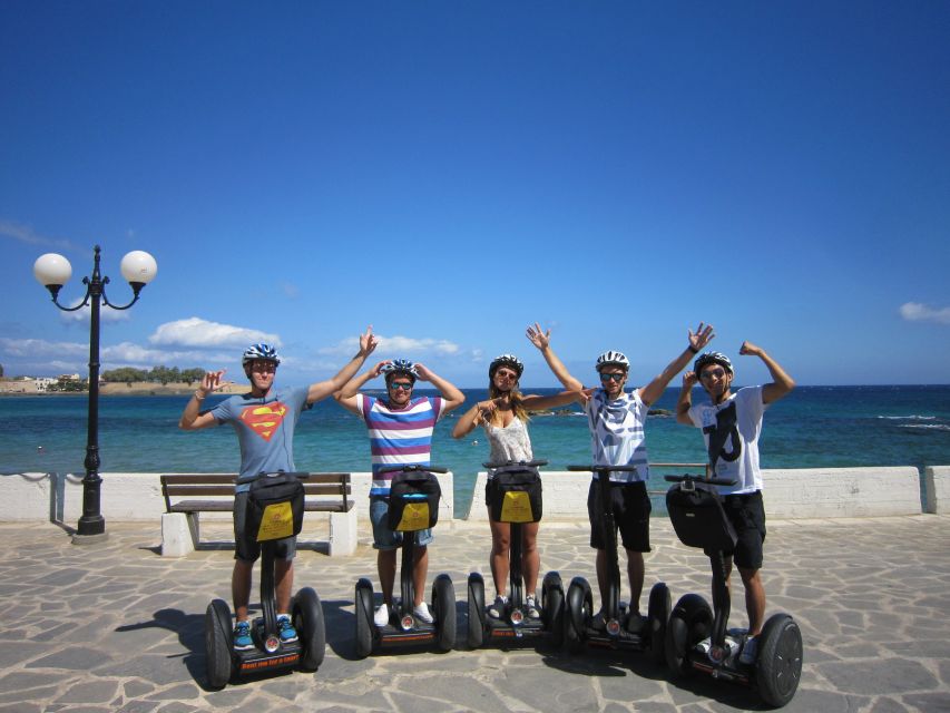 Chania Exploration Segway Tour - Getting comfortable before the ride