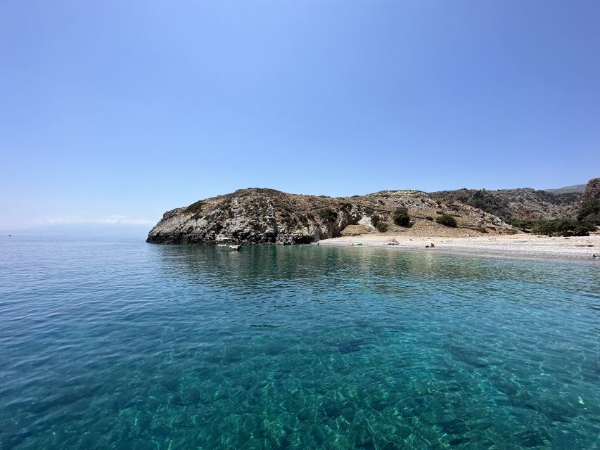 Chania: Menies Beach & Chironisia Bay Cruise with Snorkeling - Leaving Kolymbari for the Rodopou Peninsula