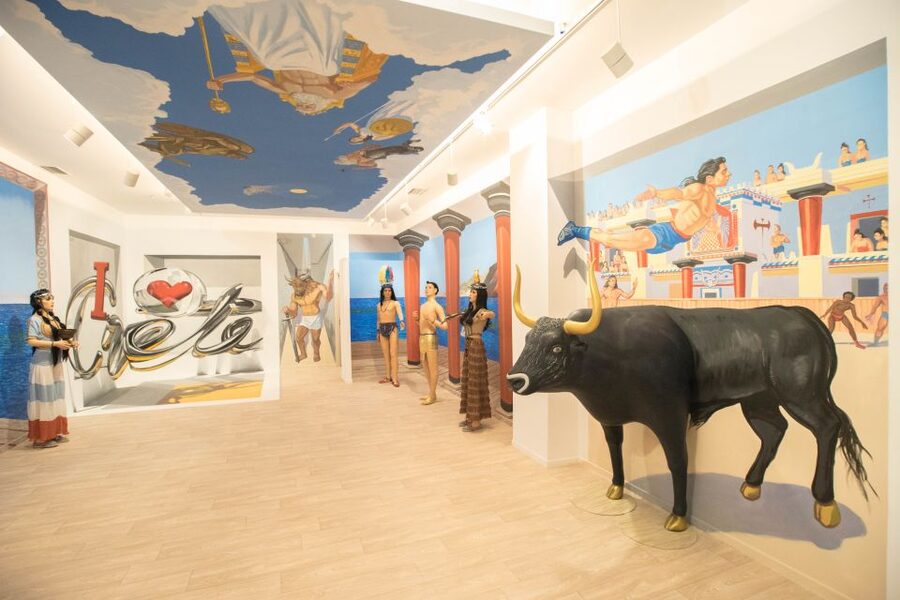 Chania: Minoan's World 9D Experience - Is it a substitute for Knossos?