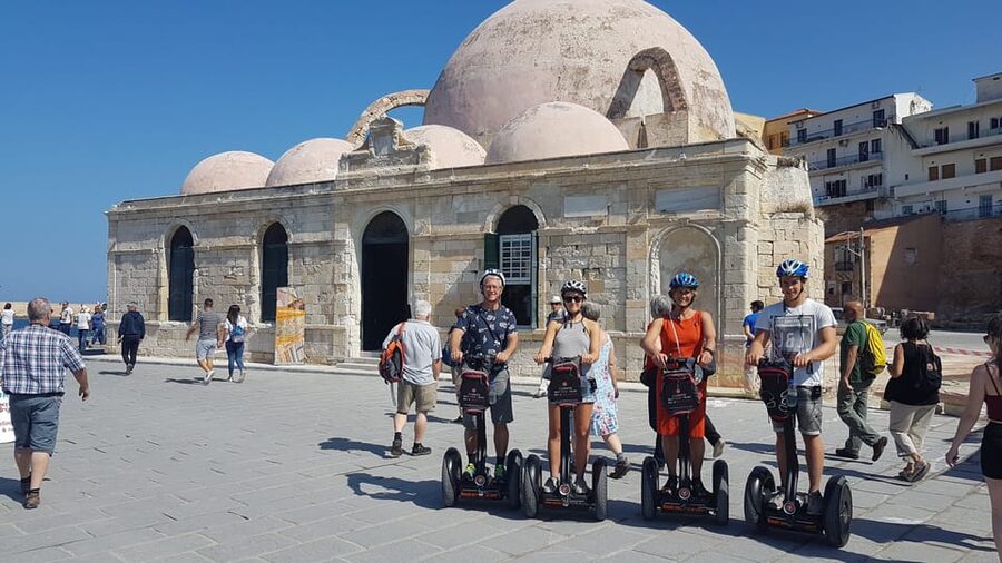 Chania: Old City & Venetian Harbor Discovery on Segways - Starting with Betty and the practice session