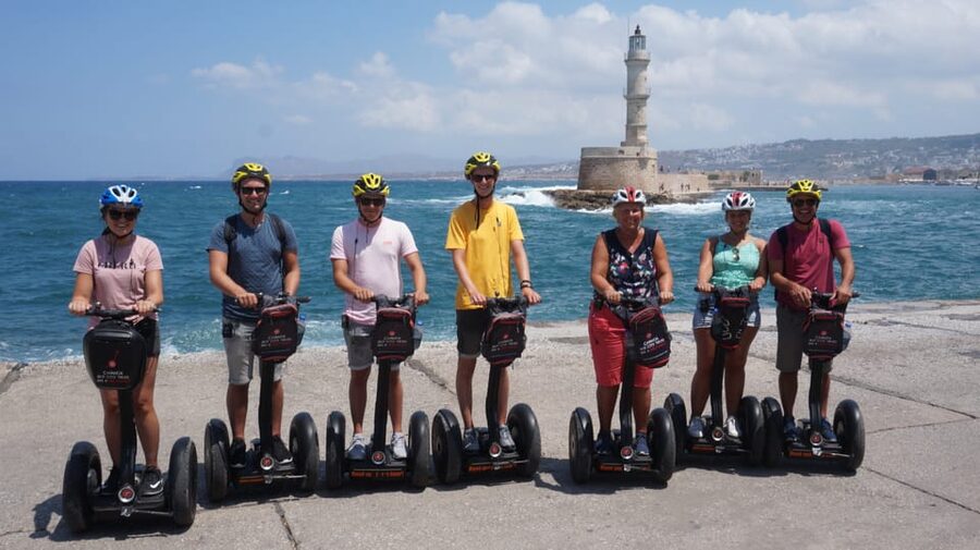 Chania: Old City & Venetian Harbor Discovery on Segways - A small group makes the route more comfortable