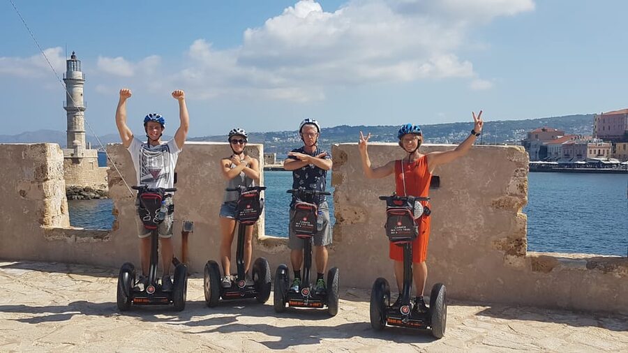 Chania: Old City & Venetian Harbor Discovery on Segways - Through the Old City’s narrow lanes