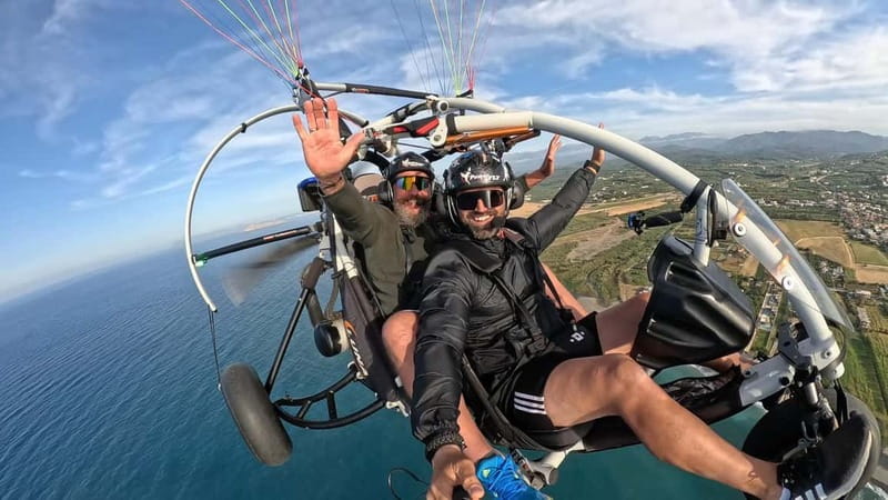Chania: Paratriking Experience with a Professional Pilot - The pilot makes the difference
