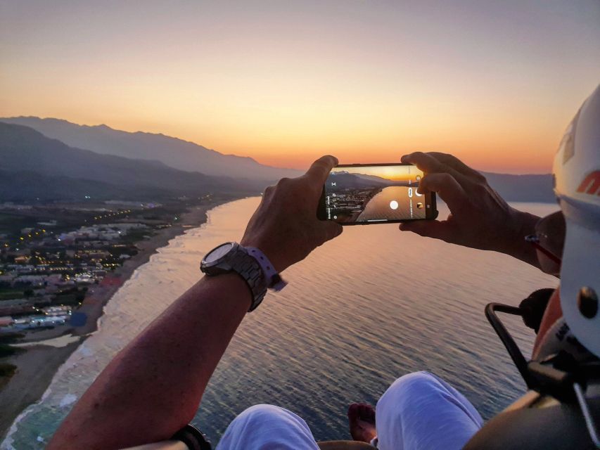 Chania: Paratriking Experience with a Professional Pilot - Coast, beaches, and Caretta caretta turtles