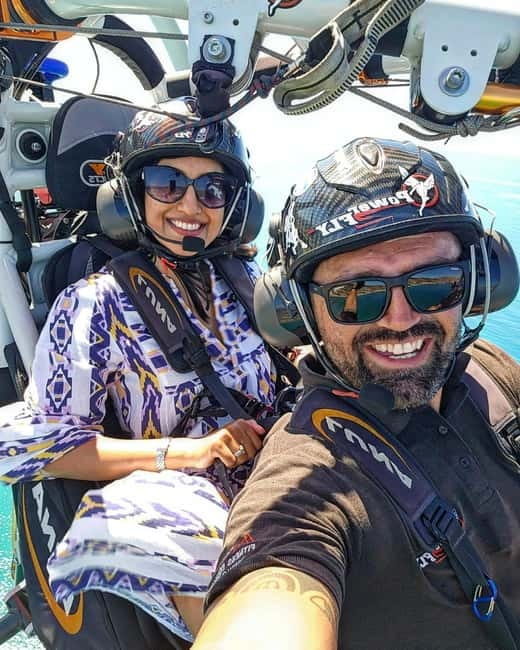 Chania: Paratriking Experience with a Professional Pilot - Lefka, Ori, and Psiloritis in the distance