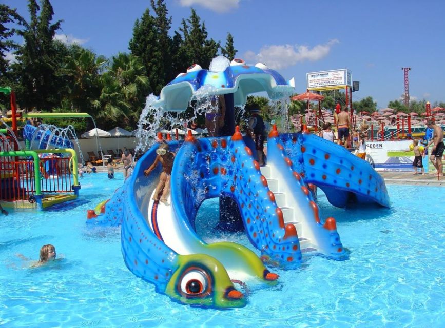 Chania & Rethymno:Limnoupolis Water Park with Lunch+Transfer - A full day of water fun near Chania