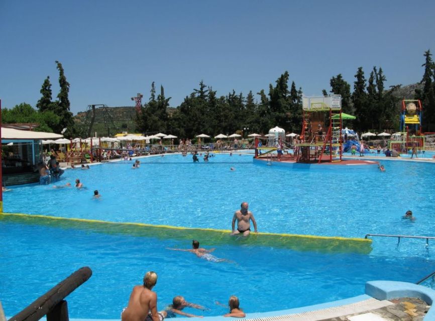 Chania & Rethymno:Limnoupolis Water Park with Lunch+Transfer - What the included lunch really covers