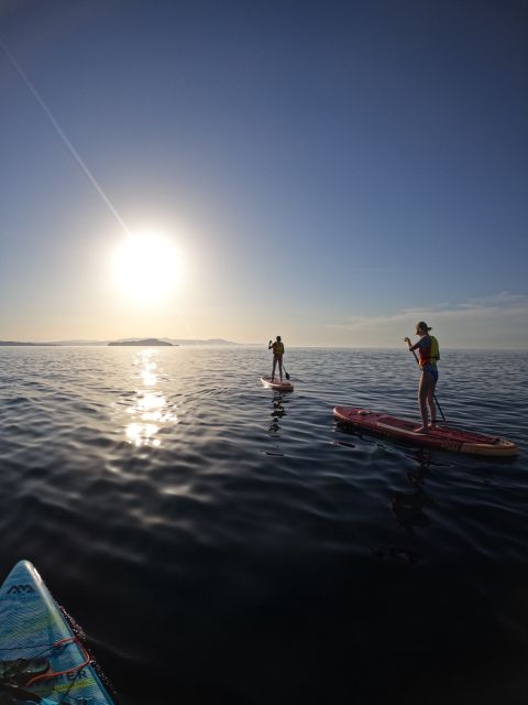 Chania: Stand-up Paddleboard Coastal Sunset Experience - Paddling the coast as the light softens