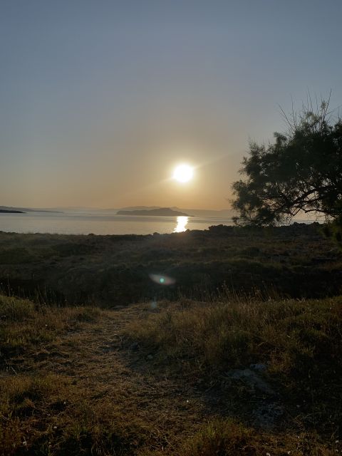 Chania: Stand-up Paddleboard Coastal Sunset Experience - Lazareta Island and the swimming stop