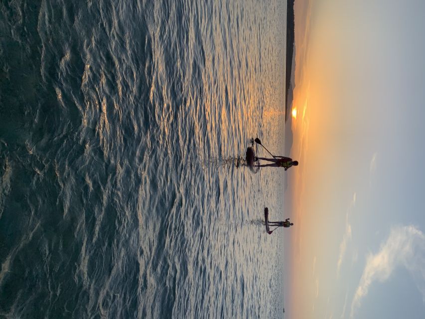 Chania: Stand-up Paddleboard Coastal Sunset Experience - Sunset, photos, and the quiet part of the evening