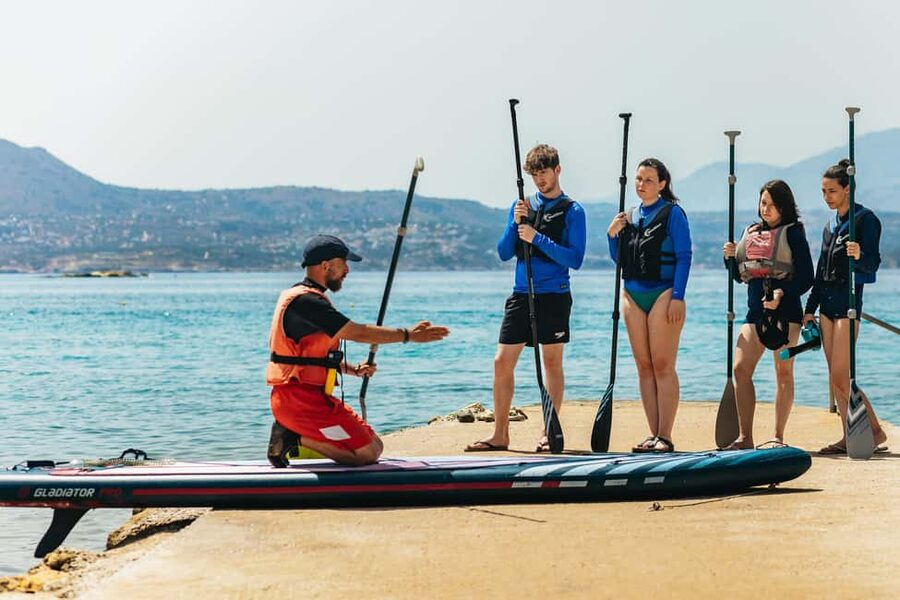 Chania: Stand-Up Paddleboard Small Group Tour - Booking advice and cancellation flexibility