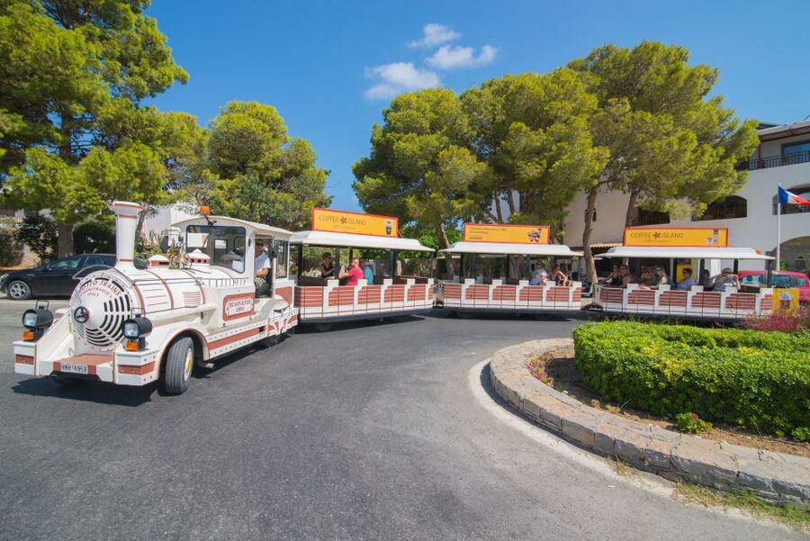 Chersonissos: Mini-Train City Highlights Tour - Analipsi and Anisaras beaches