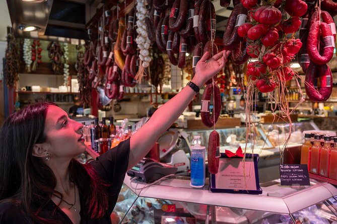 Classic Athens Food Tour with Local Drink & Market Visit - Tasting a full spread, not just a sample