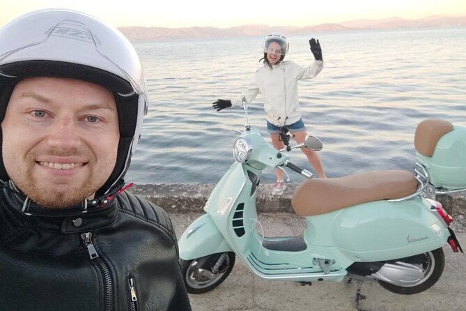 Corfu 300cc Vespa Scooter Rental - Corfu town pickup and return