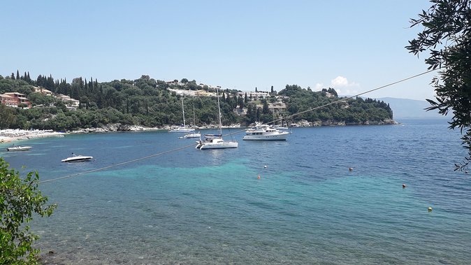 Corfu boat trip, swimming & BBQ - Setting out from Gouvia at 10:15 am
