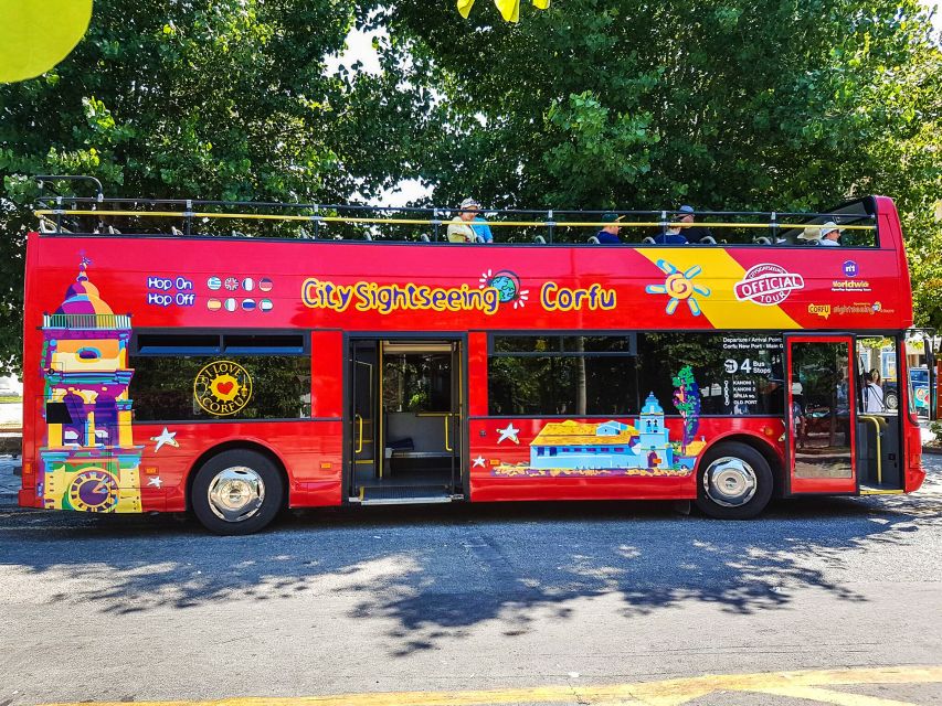Corfu: City Sightseeing Hop-On Hop-Off Bus Tour - The Kanoni route, stop by stop