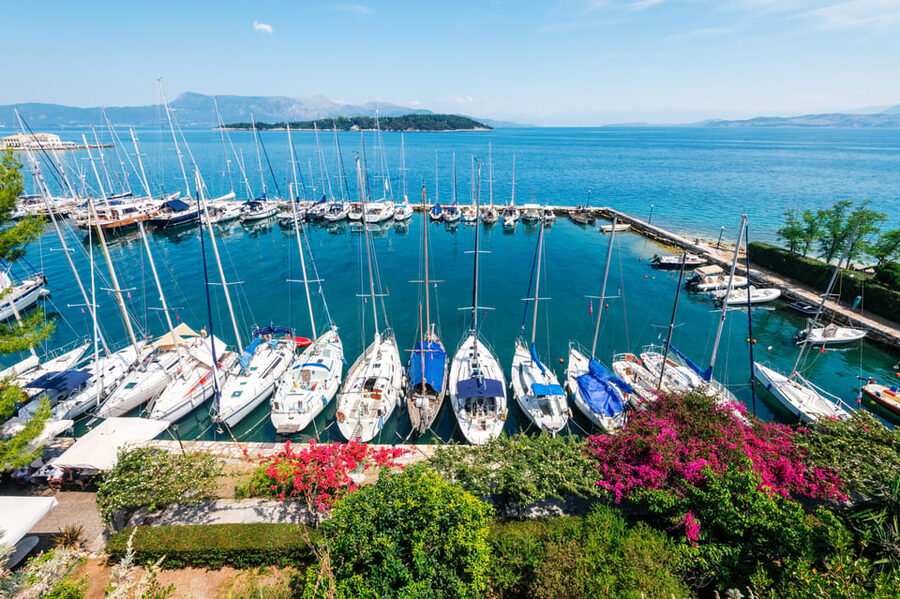 Corfu Cruise Port: City Highlights tour & Old Town visit - Garitsa Bay and Corfu’s wider setting