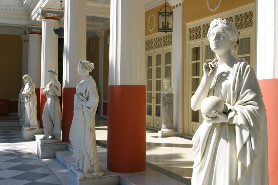 Corfu: Customized Private Tour - Achilleion Palace and the southern side