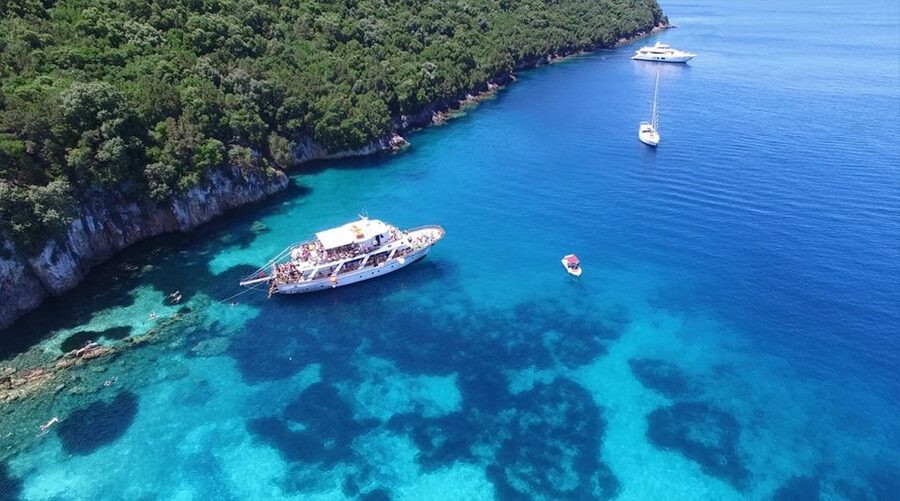 Corfu: Day Cruise to the Blue Lagoon with Visit to Syvota - What the boat ride feels like