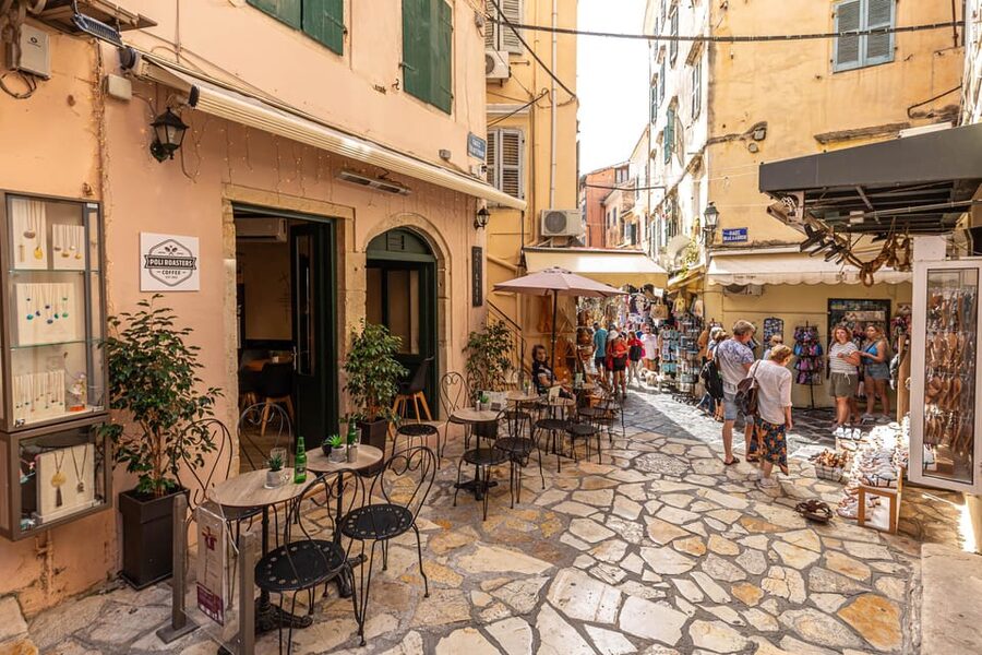 Corfu: Old Town Guided Walking Tour Small Group - Corfu Town lanes and daily island life