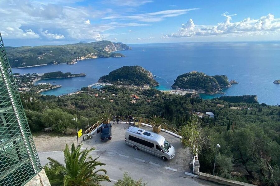 Corfu: Panoramic Island Highlights Van Tour from Cruise Port - Leaving the cruise port without wasting time