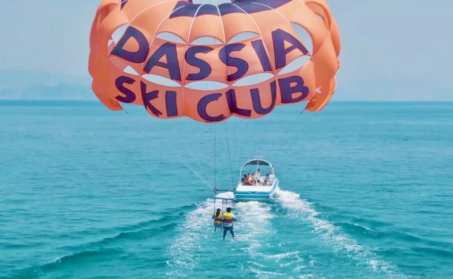 Corfu: Parasailing Adventure Near Corfu Town - Returning to shore and judging the $82 price