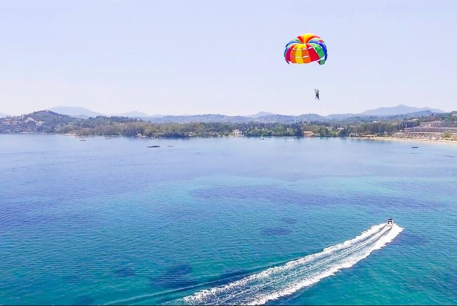 Corfu: Parasailing Adventure Near Corfu Town - Meeting at the Dassia Ski Club