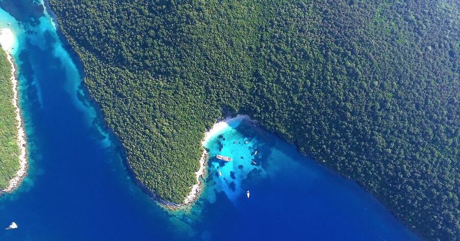 Corfu: Parga, Sivota and Blue Lagoon Full-Day Boat Cruise - Swimming at the Blue Lagoon