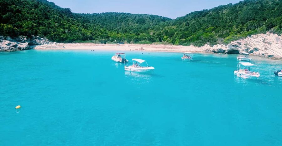 Corfu: Paxos Island Full-Day Cruise with Blue Caves - The long crossing from Corfu to Paxos