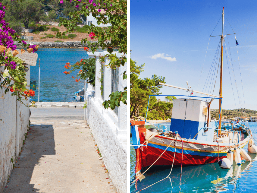 Corfu: Paxos Island Full-Day Cruise with Blue Caves - Entering the Blue Caves by boat