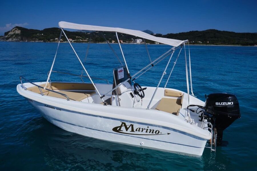 Corfu: Premium Boat Rental without Skipper - Self-drive or add a skipper?