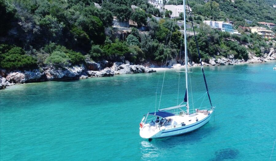 Corfu: Private Sailing Yacht Cruise - Garitsa Bay and the super yachts