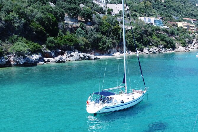 Corfu:Private sailing yacht cruise for up to 10 guests - Mouse Island and the airplane photo stop