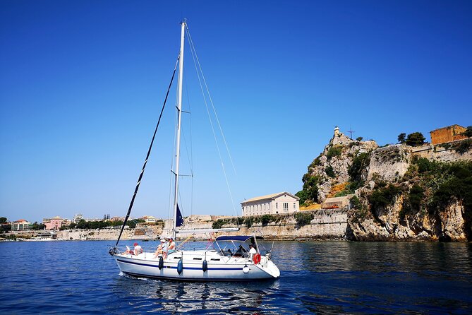 Corfu:Private sailing yacht cruise for up to 10 guests - Royal Baths and Vido Island swimming stops