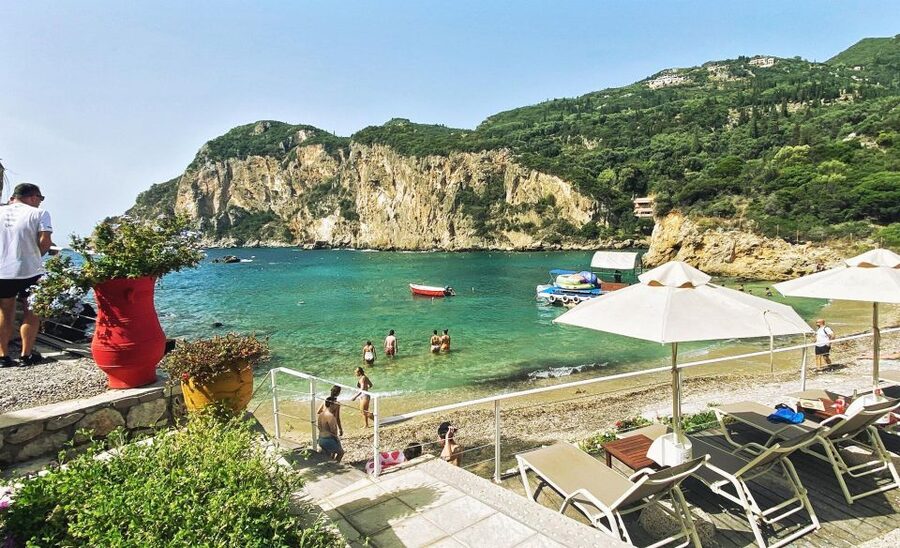 Corfu: Shore & Shared – Palaiokastritsa, Lakones, Kratsalo - Lakones and the Balcony of Gods