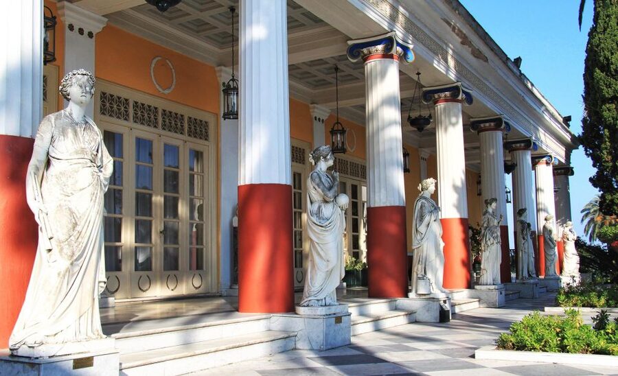 Corfu: Shore & Shared Tour – Achilleion, Mon Repos, Old Town - The guides add more than dates and names