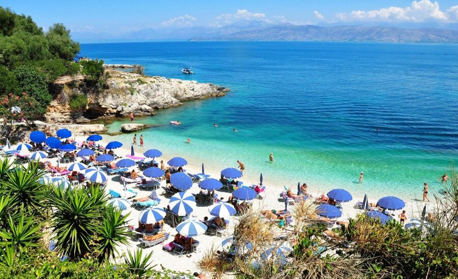 Corfu: Shore & Shared Tour – Kassiopi & Canal d’Amour - Barbati Beach and the first swim